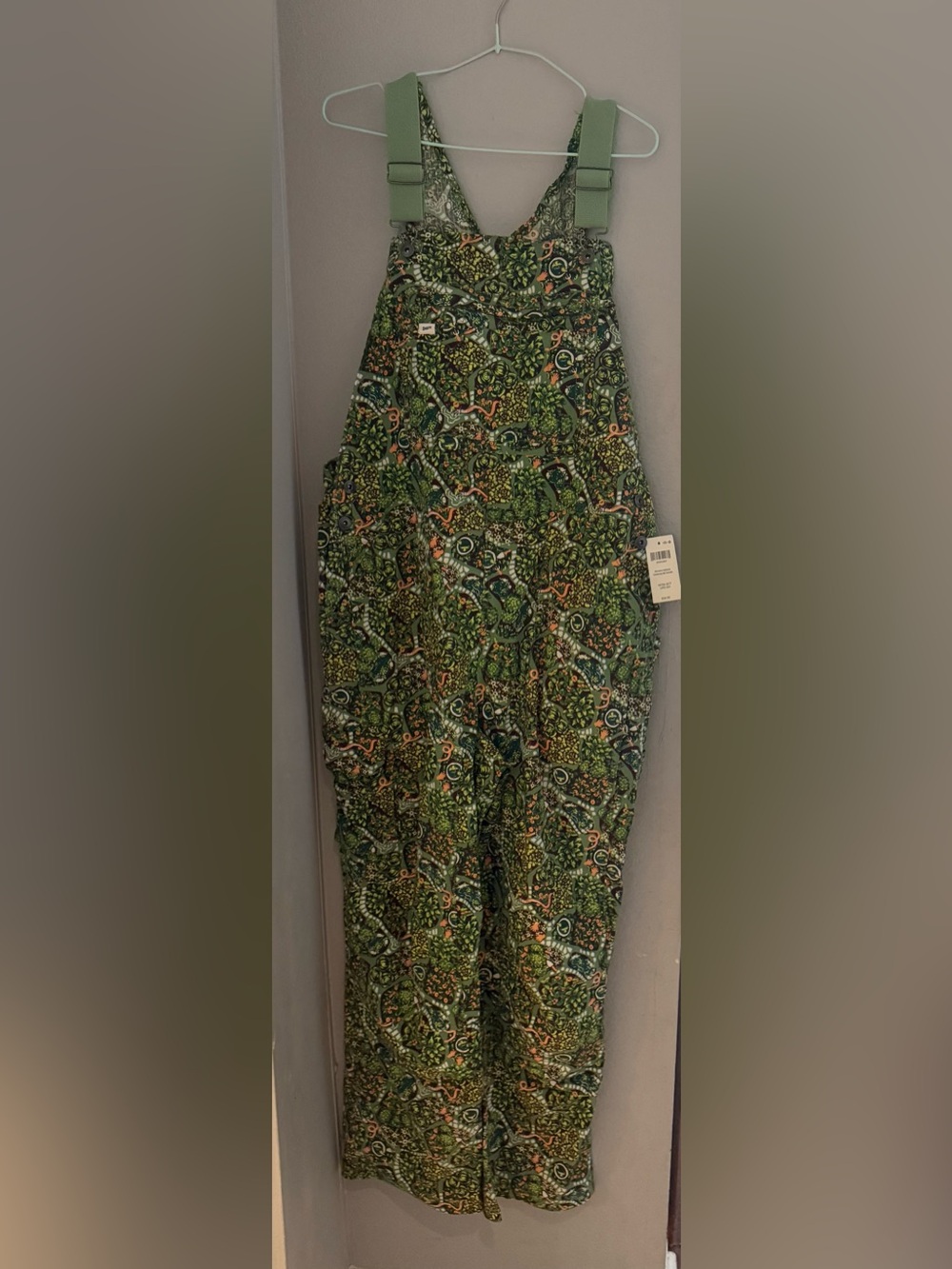 Duluth Heirloom Gardening Overalls Retired Gardening Hands Print - Lx31 NWT